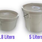 2 tubs in 1.8l and 5l