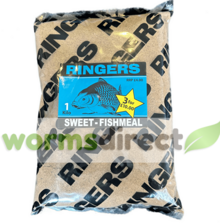 front Ringers Sweet Fishmeal Groundbait 1kg - Image 1