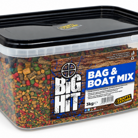 Crafty Catcher Big Hit Bag & Boat Mix 3kg — retail packaging.