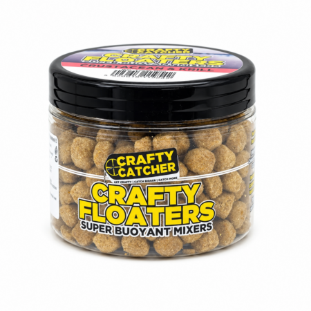 Crafty Catcher Crustacean & Krill Floaters 550ml — retail packaging.