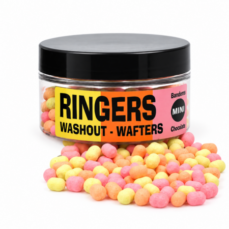 Ringers Wafter Allsorts & Duos – Mini Washout Wafter 4.5mm/50g — product packaging.