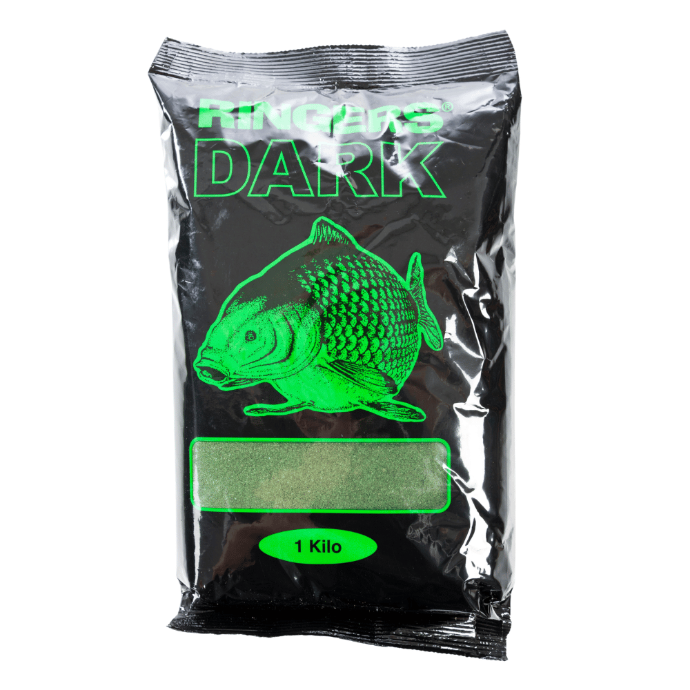 Ringers Premium Groundbaits – Dark Green Groundbait 1kg Ringers Premium Groundbaits – Dark Green Groundbait 1kg — product packaging.