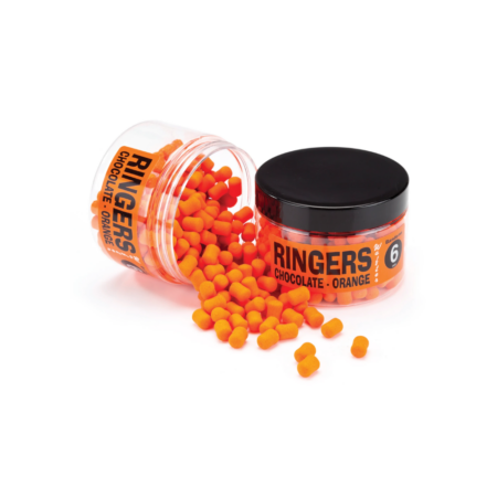 Ringers Chocolate Orange Family – 6mm Bandem - 70g — product packaging.