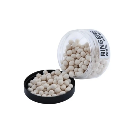 Ringers Mini Wafters 50g – Chocolate White Mini 4mm — product packaging.