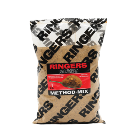 Ringers Value Groundbaits 1kg – Micro Method Mix — product packaging.