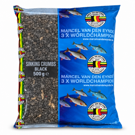 Van Den Eynde Sinking Black Crumb 500g — product packaging.