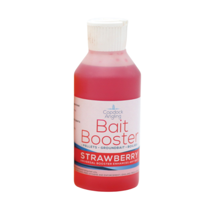Copdock Angling Bait Booster Liquids 150ml — Strawberry — labelled product packaging.
