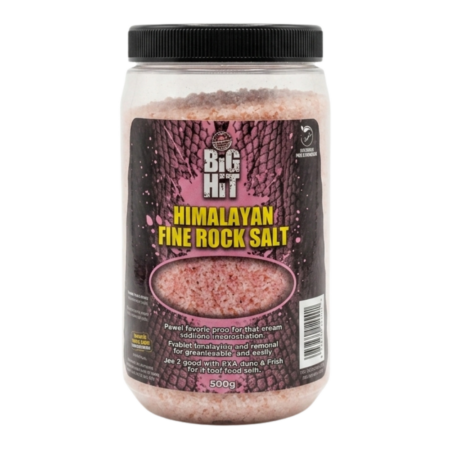 Crafty Catcher Himalayan Rock Salt — Fine 500g — labelled product packaging.