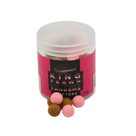 Crafty Catcher Superfood Tandem Wafters 100g — King Prawn — labelled product packaging.
