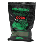 Ringers Groundbaits 1kg — Dark Coco — labelled product packaging.
