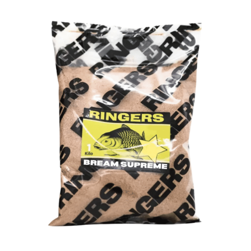 Ringers Groundbaits 1kg — Bream Supreme — labelled product packaging.